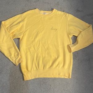 Brandy Melville honey sweatshirt size S